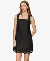 Sanctuary Women's Sleeveless Cutout Details Short Dress