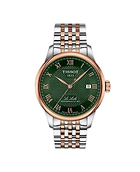 Tissot Men's Powermatic Green Dial Stainless Steel Watch, 39.30mm
