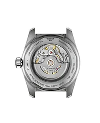 Tissot Unisex Mineral Automatic White Dial Stainless Steel Watch, 38mm