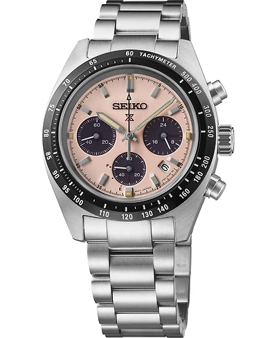 Seiko Men's Silver Stainless Steel Bracelet Watch
