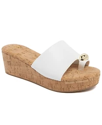 Jones New York Women's Junely Slip-On Platform Sandals