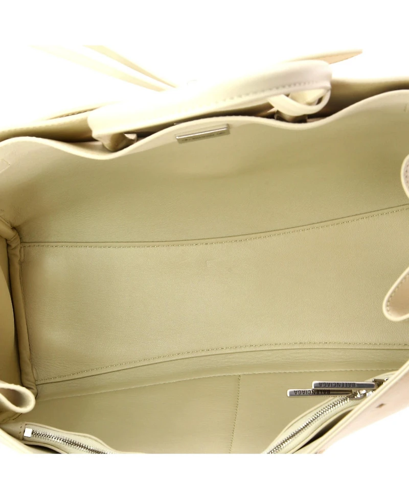 Pre-Owned Balenciaga Medium Bel Air Carry All Bag Leather