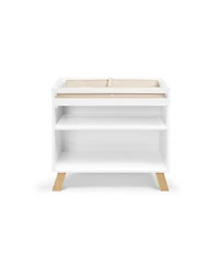 flynama Modern Multi Purpose Changing Table Finish Removable Tray Convertible Bookshelf