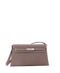 Pre-Owned HERMES Kelly Elan Shoulder Bag Epsom