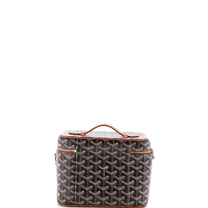 Pre-Owned Goyard Muse Vanity Case Coated Canvas