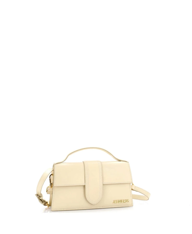 Pre-Owned Jacquemus Le Grand Bambino Flap Bag Leather