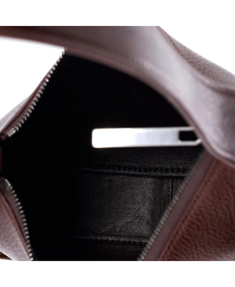 Pre-Owned The Row Half Moon Shoulder Bag Leather