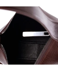 Pre-Owned The Row Half Moon Shoulder Bag Leather