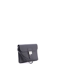 Pre-Owned HERMES 24 Sac a Depeches Wristlet Pouch Epsom