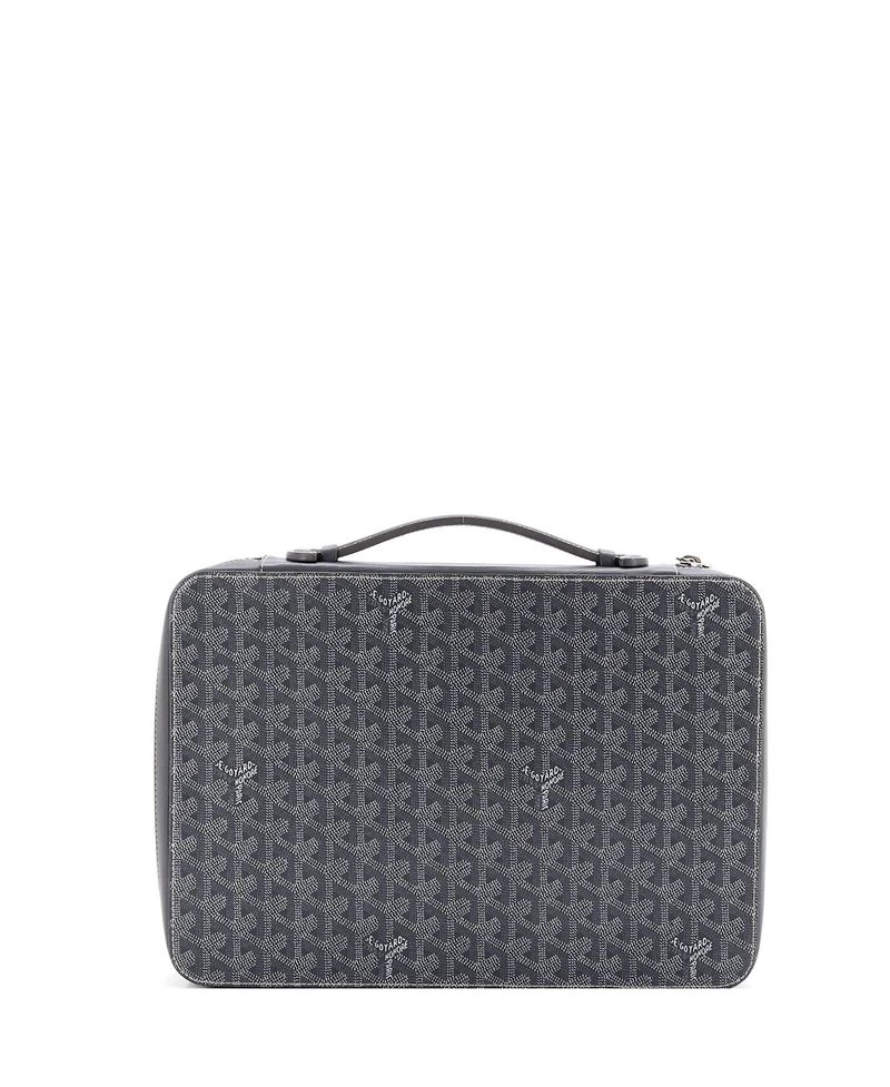 Pre-Owned Goyard Compagnon Universel A4 Bag Coated Canvas