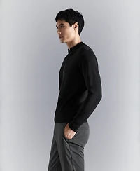 Mango Men's Comfort Stretch Knit Cardigan Sweater