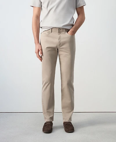 Mango Men's Regular-Fit Cotton Pants