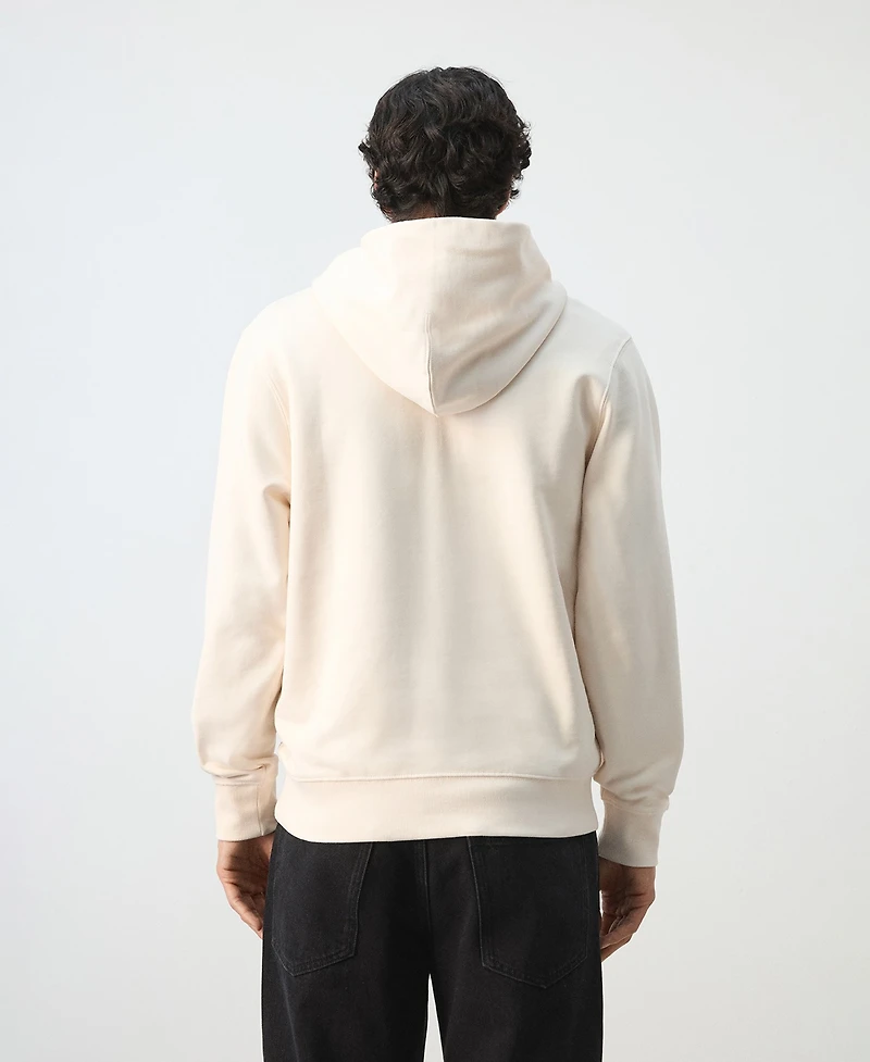Mango Men's Cotton Hooded Sweatshirt