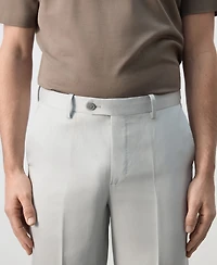 Mango Men's Amalfi Slim Fit Suit Pants