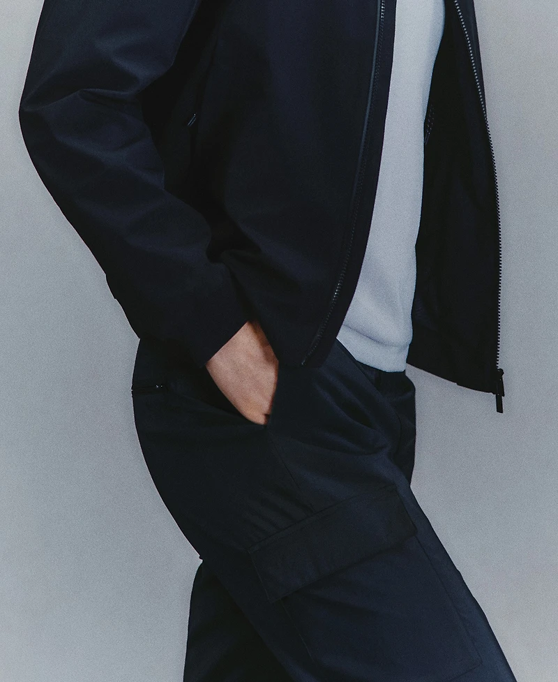 Mango Men's Slim Fit Comfort Stretch Cargo Pants