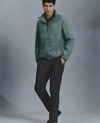 Mango Men's Slim-Fit Water-Repellent Pants