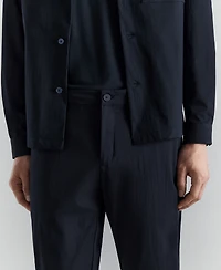 Mango Men's Slim-Fit Water-Repellent Pants