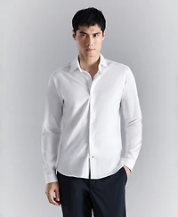 Mango Men's Comfort Stretch Non-Iron Shirt