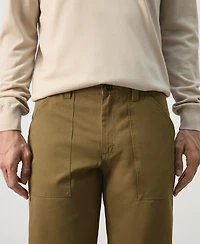 Mango Men's Cotton Patch Pockets Pants