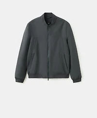 Mango Men's Water-Repellent Bomber Jacket