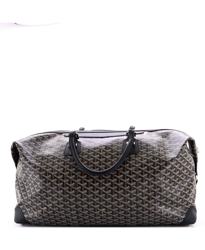 Pre-Owned Goyard 55 Boeing Travel Bag Coated Canvas