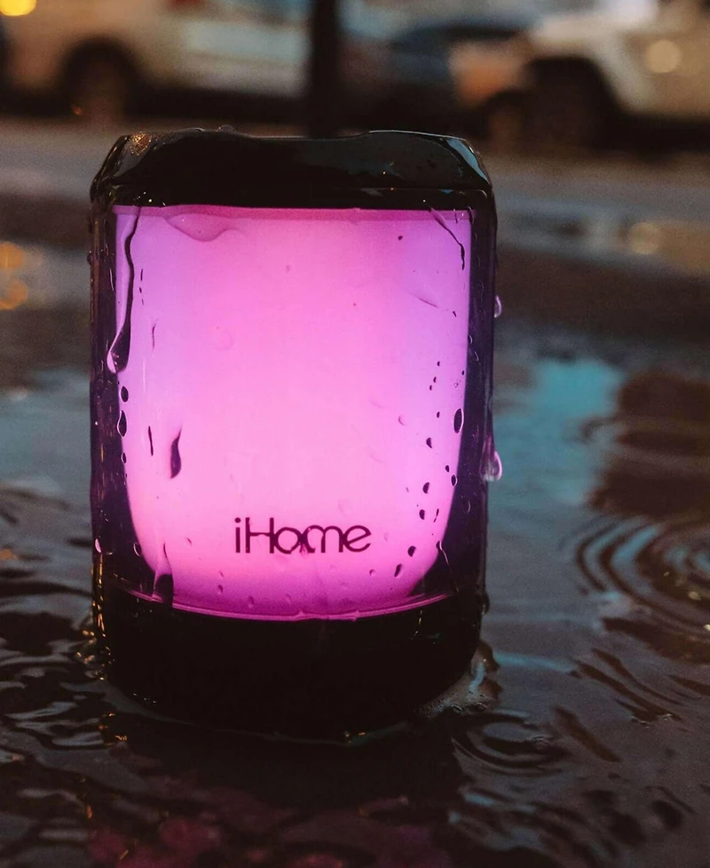 iHome iBT800 Waterproof Color Changing Bluetooth Speaker