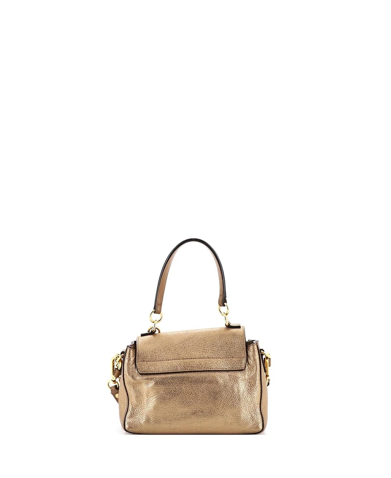Pre-Owned Chloe Mini Faye Day Bag Leather
