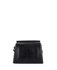 Pre-Owned Chloe Medium Faye Shoulder Bag Leather and Tapestry