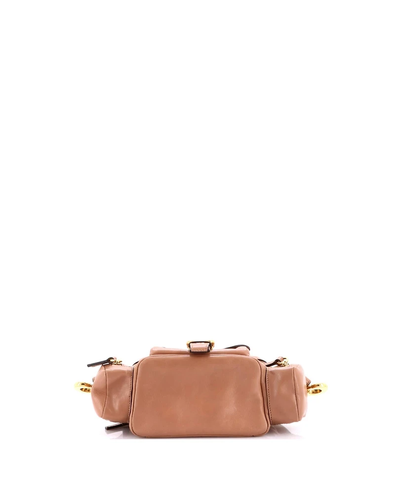 Pre-Owned Chloe Small Buckle Zip Camera Bag Leather