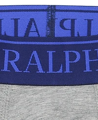 Polo Ralph Lauren Big Boys Cotton Stretch Boxer Briefs 3-Pack