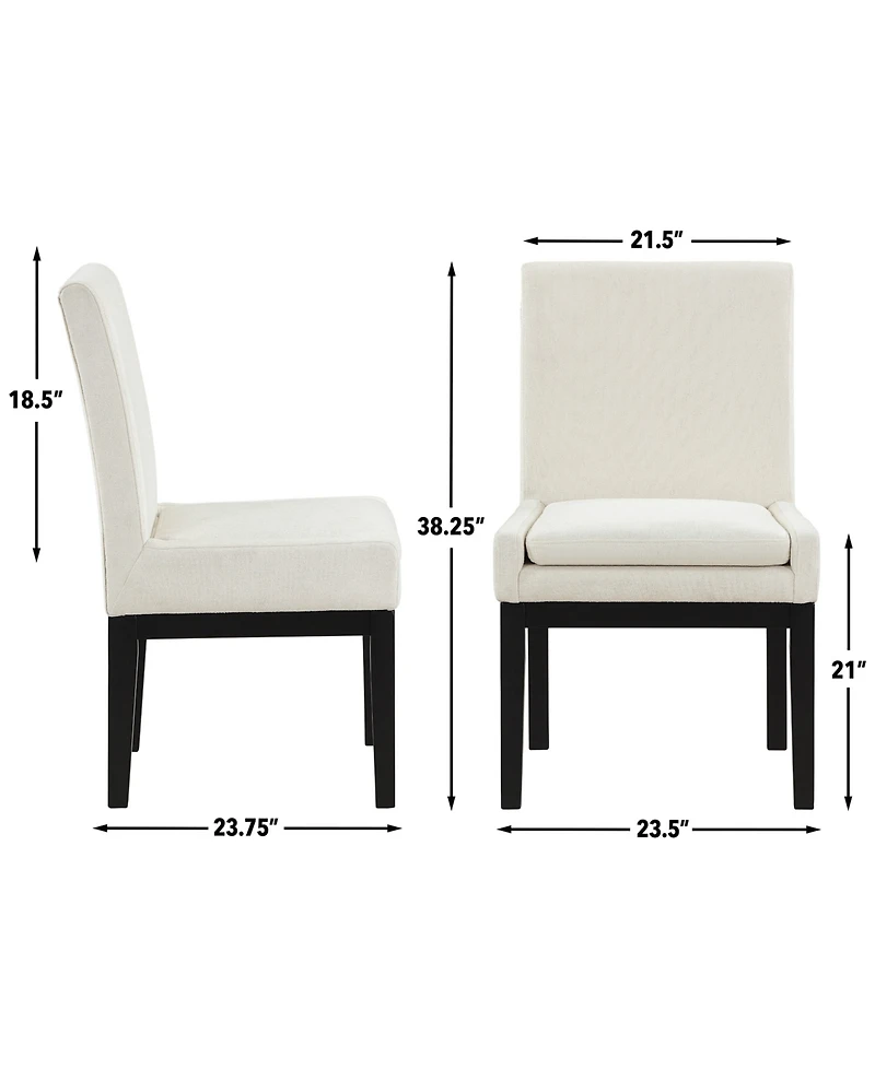 Macai 6-Pc. Upholstered Side Chair Set