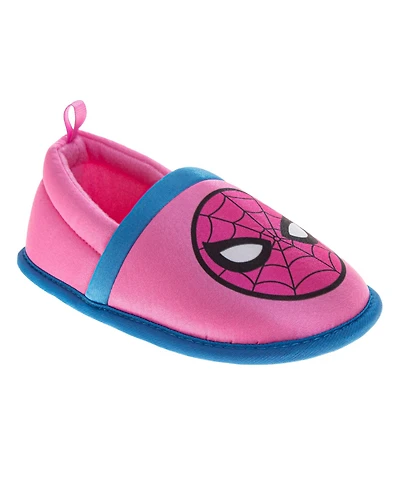 Spider-Man Toddler Marvel Spiderman Kids' Slippers Cozy, Plush