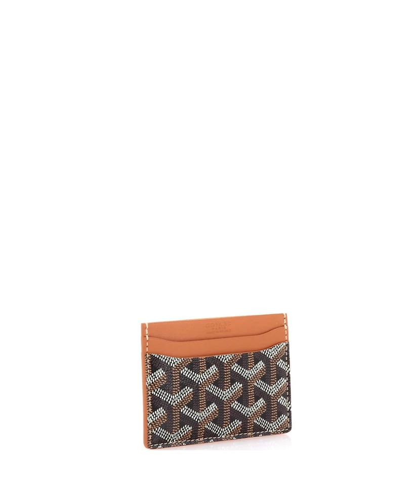 Pre-Owned Goyard Saint Sulpice Card Holder Coated Canvas