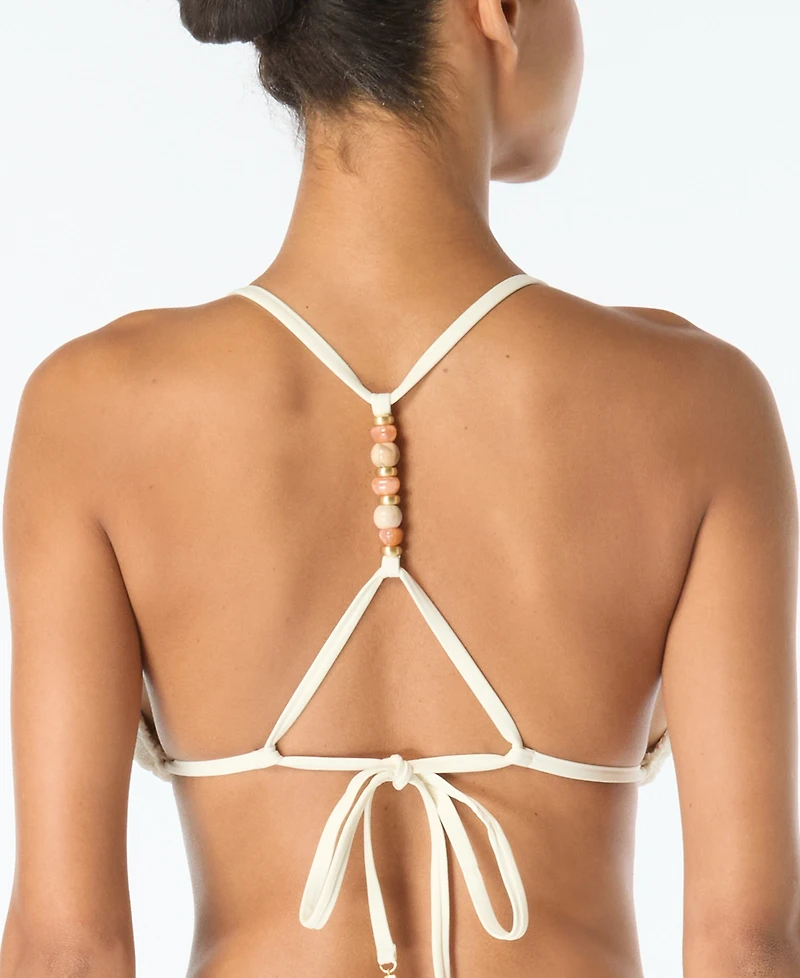 Vince Camuto Women's Triangle Halter Bikini Top