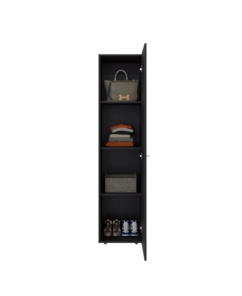 Fm Furniture Modern Design Deftones Storage Cabinet with 4 Shelves for Clothes and Accessories