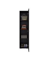Fm Furniture Modern Design Deftones Storage Cabinet with 4 Shelves for Clothes and Accessories