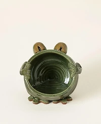 Uncommon Goods Acoustic Frog Ceramic Amplifying Phone Speaker