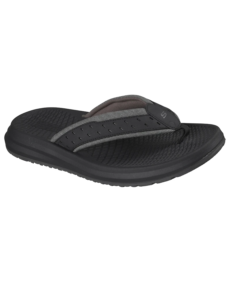 Skechers Men's Relaxed Fit: Pargo - Rafee Thong Sandals from Finish Line