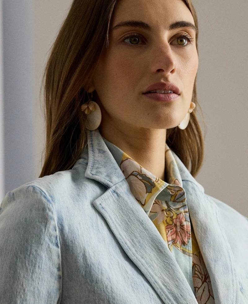 Lauren Ralph Women's Single-Button Blazer