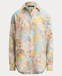 Lauren Ralph Women's Floral Long-Sleeve Shirt