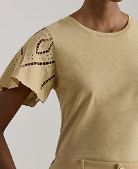 Lauren Ralph Women's Crewneck Top