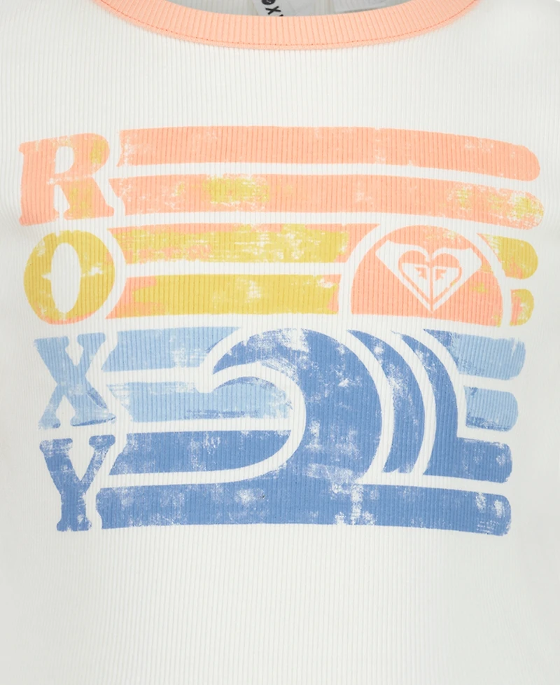 Roxy Girls' 7-16 Crewneck T-Shirt