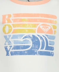 Roxy Girls' 7-16 Crewneck T-Shirt