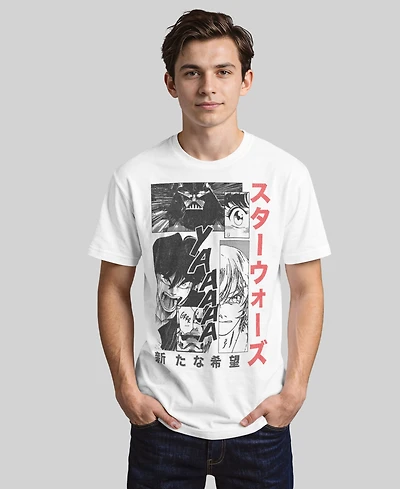 Fifth Sun Men's Manga Page Short Sleeve Crew T-shirt