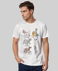 Fifth Sun Men's Dog Breeds Short Sleeve Crew T-shirt