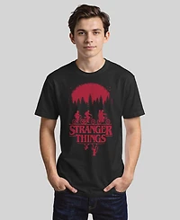 Men's Stranger Things Simple Poster Short Sleeve T-shirt