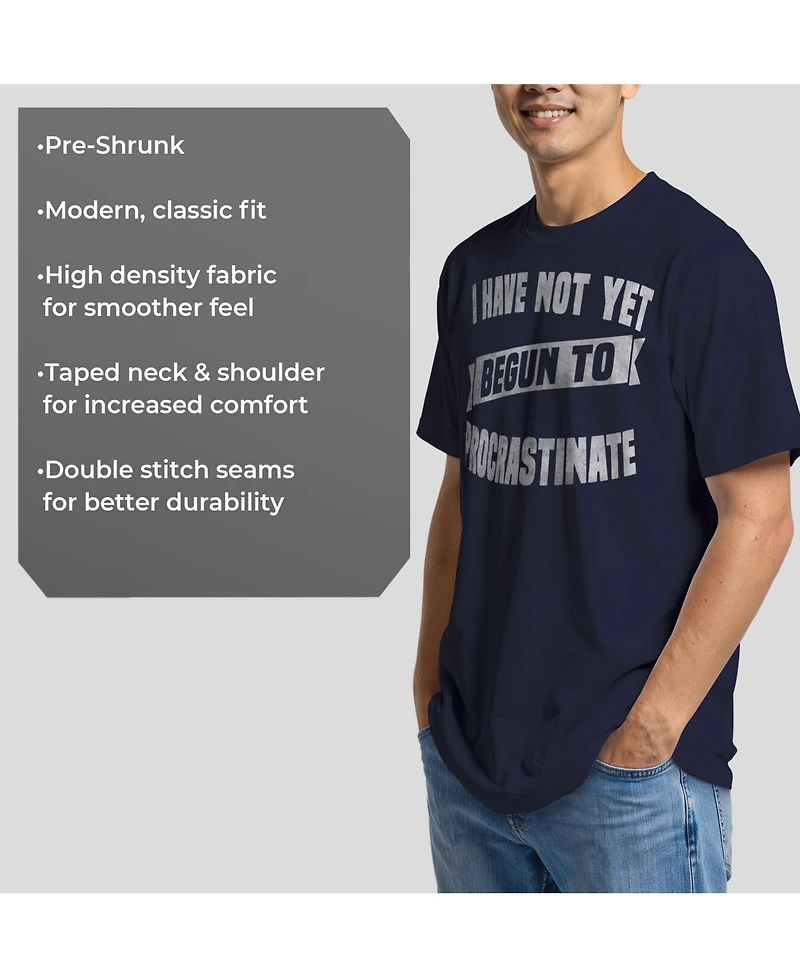 Fifth Sun Men's Procrastinate Short Sleeve T-Shirt