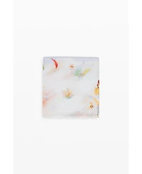 Desigual Women's Rectangular foulard charms