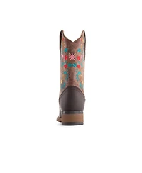 Forastero Women's Western Embroidered Leather Boots