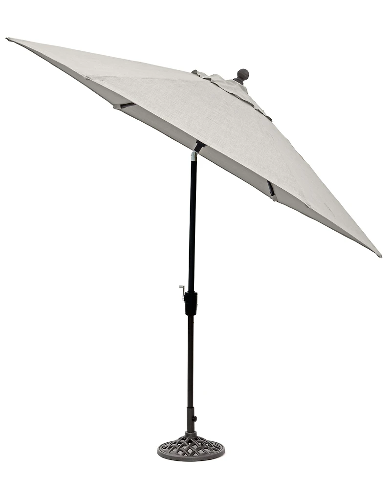 Wythburn Mix and Match Fabric 9' Auto Tilt Umbrella, Created for Macy's